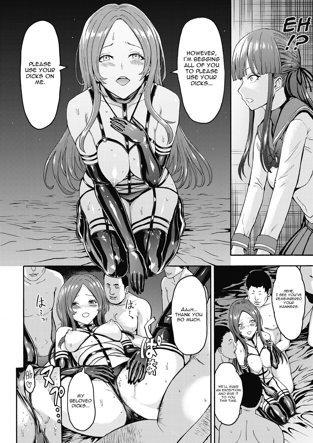 Hentai Manga Comic-Student Council President The Dark Side Ch. 1-Read-36